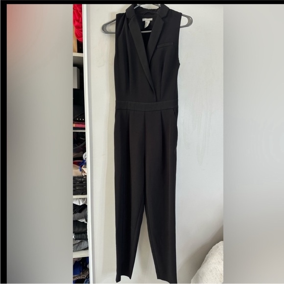 H&M Pants - H&M Black Sleeveless Jumpsuit